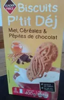 Mängden socker i biscuit p'tit dej