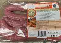 Mängden socker i Longaniza pollo 100℅ pechuga