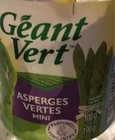 Mängden socker i Asperges vertes