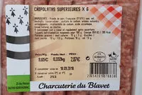 Mängden socker i Chipolatas supérieures