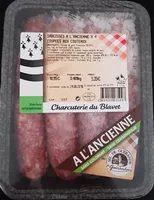 Mängden socker i Saucisse à l'ancienne x4 coupées au couteaux