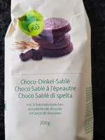 Mängden socker i choco sablé à l'épeautre