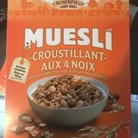 Mängden socker i Muesli 4 noix