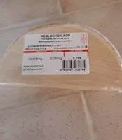 Mängden socker i Reblochon AOP