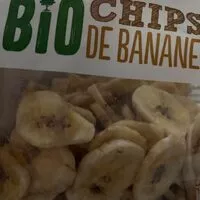 Mängden socker i Chips de banane bio
