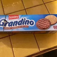 Mängden socker i Sablés chocolat au lait