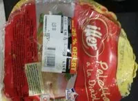 Mängden socker i Palette à la diable