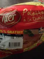 Mängden socker i Palette à la diable