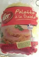 Mängden socker i Palette à la diable