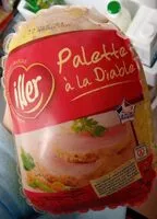 Mängden socker i Palette à la diable