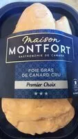 Mängden socker i Foie gras de canard cru premier choix