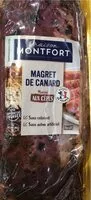 Mängden socker i Magret de canard mariné aux cèpes