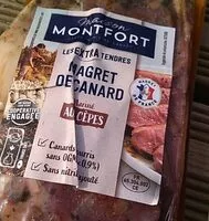 Mängden socker i Magret de canard