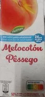 Mängden socker i Bebida refrescante de zumo de melocotón con edulcorantes