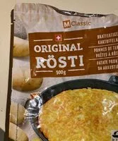 Mängden socker i Rösti Original