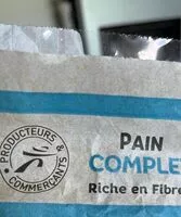 Mängden socker i Pain complet