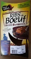 Mängden socker i ribs de boeuf cuit dans sa sauce barbecue