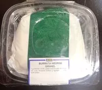 Mängden socker i Burrata