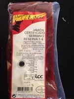 Mängden socker i Jamon certificado serrano reserva