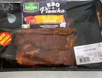 Mängden socker i Côtes de porc à la mexicaine