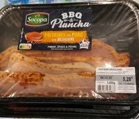 Mängden socker i Poitrines de porc à la mexicaine