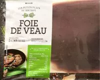 Mängden socker i Foie de veau