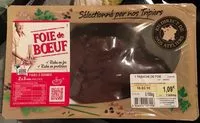 Mängden socker i Foie de Bœuf
