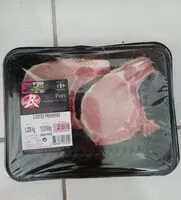 Mängden socker i Côtes de porc