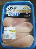 Mängden socker i Filet de poulet