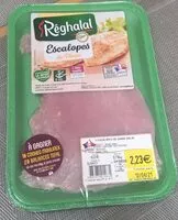 Mängden socker i Escalope de dinde