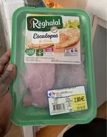 Mängden socker i Escalopes de dinde