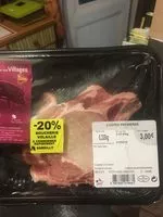 Mängden socker i Porc 2 côtes premières