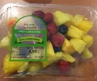 Mängden socker i Salade de fruits