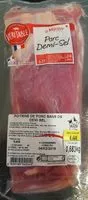 Mängden socker i Poitrine de porc sans os demi sel