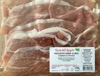 Mängden socker i Prosciutto crudo 24 mesi