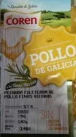 Mängden socker i Pechuga fileteada d pollo finas hierbas