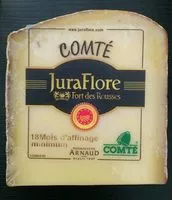 Mängden socker i Comté 18 mois