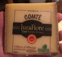 Mängden socker i Comté