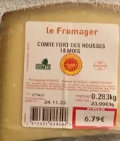 Mängden socker i Comte