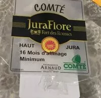 Mängden socker i Comté 16 mois