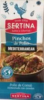 Mängden socker i Pinchos de pollo Mediterranean