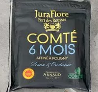 Mängden socker i Comté 6 mois