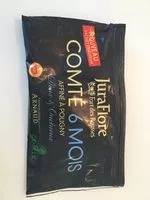 Mängden socker i Comté 6 mois