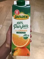 Mängden socker i 100% pur jus d orange