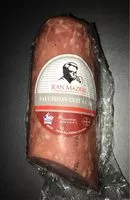 Mängden socker i Saucisson cuit à l'ail