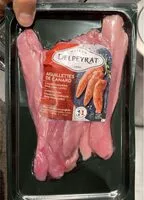 Mängden socker i Aiguillettes de cannard