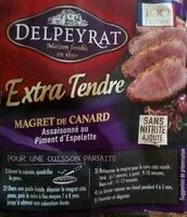 Mängden socker i Magret de canard