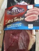 Mängden socker i Magret de canard Extra tendre