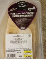 Mängden socker i FOIE GRAS DE CANARD CRU 1ER CHOIX