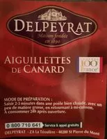 Mängden socker i Aiguillettes de canard